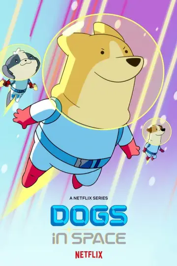 Poster for the TV series "Dogs in Space" #1592499