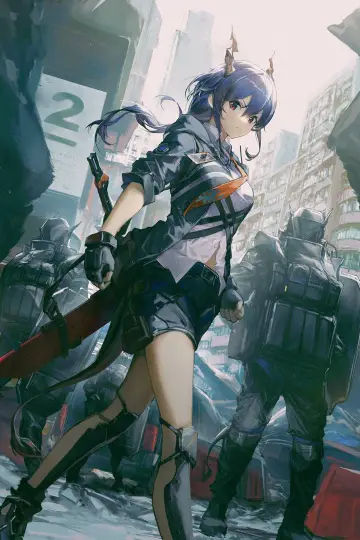 Poster for the TV series "Arknights" #1706621