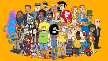 Backdrop for the TV series "The Freak Brothers" #1551632