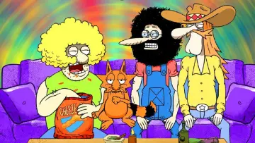 Backdrop for the TV series "The Freak Brothers" #1551649