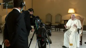 Backdrop for the TV series "Stories of a Generation - with Pope Francis" #1592969