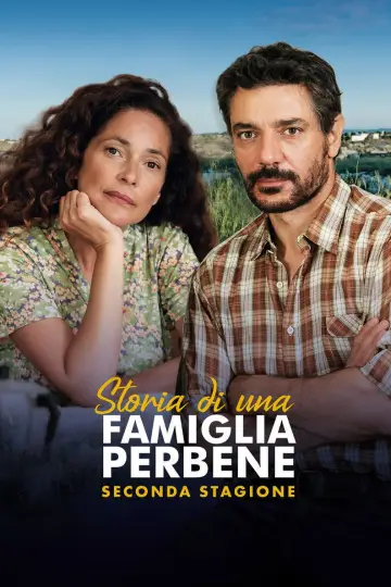 Poster for the TV series "Storia di una famiglia perbene" #1800764