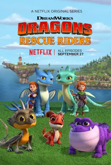 Poster for the TV series "Dragons Rescue Riders: Heroes of the Sky" #1712223