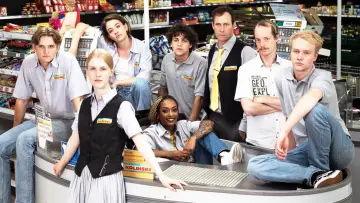 Backdrop for the TV series "The Discounters" #1484206