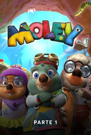 Poster for the TV series "Moley" #1821251