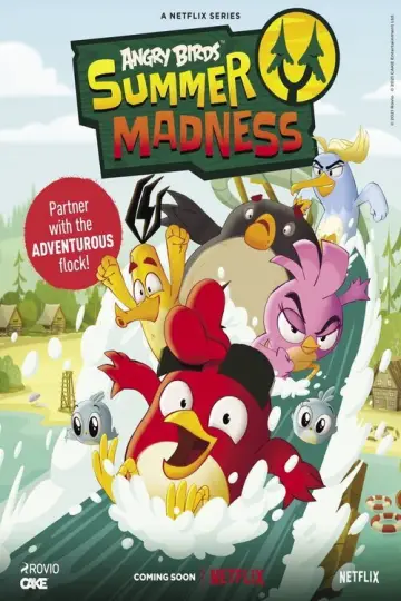 Poster for the TV series "Angry Birds: Summer Madness" #1823798