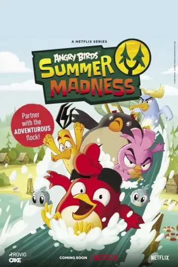 Poster for the TV series "Angry Birds: Summer Madness" #1823799