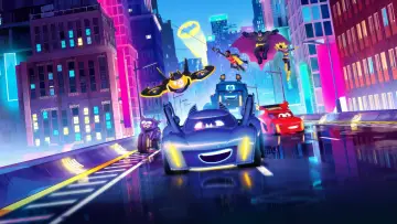 Backdrop к сериалу "Batwheels" #1328371