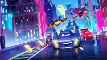 Backdrop к сериалу "Batwheels" #1328389