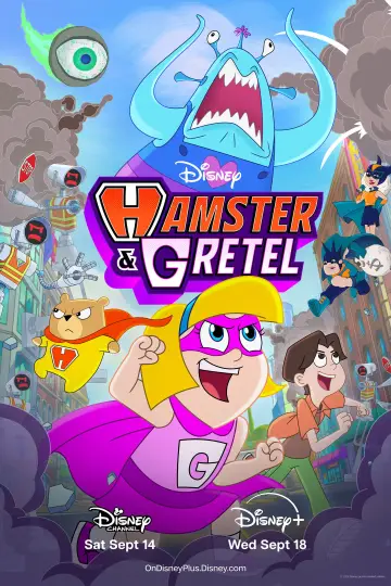 Poster for the TV series "Hamster & Gretel" #1708952