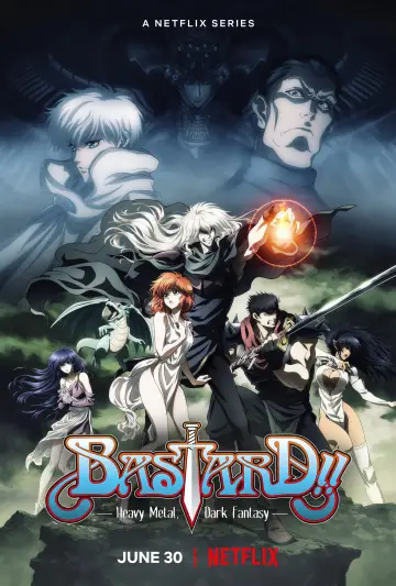 Poster for the TV series "BASTARD‼ -Heavy Metal, Dark Fantasy-" #1355937