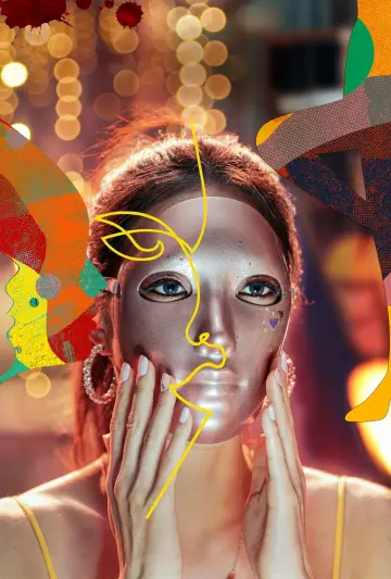 Poster for the TV series "Mask Girl" #1724451