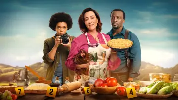Backdrop for the TV series "Recipes for Love and Murder" #1562576