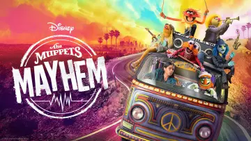 Backdrop for the TV series "The Muppets Mayhem" #1721262