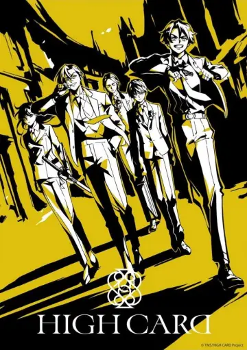 Poster for the TV series "HIGH CARD" #1742937