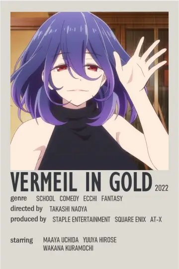 Poster for the TV series "Vermeil in Gold" #1538204
