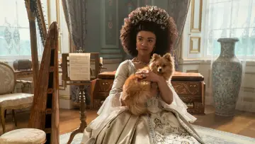 Backdrop for the TV series "Queen Charlotte: A Bridgerton Story" #1406375