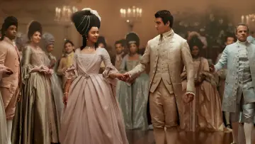 Backdrop for the TV series "Queen Charlotte: A Bridgerton Story" #1406397
