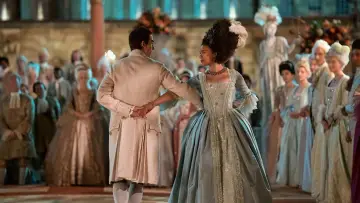 Backdrop for the TV series "Queen Charlotte: A Bridgerton Story" #1406405
