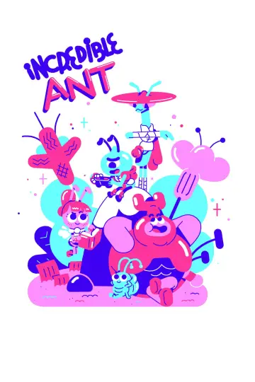 Poster for the TV series "Incredible Ant" #1544357
