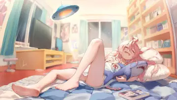 Backdrop к сериалу "ONIMAI: I