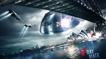 Backdrop for the TV series "V" #1392466