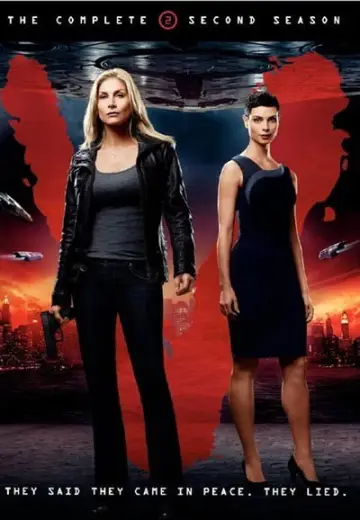 Poster for the TV series "V" #1705860