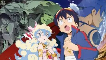 Backdrop к сериалу "Gurren Lagann" #1346355