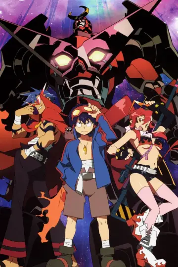 Poster к сериалу "Gurren Lagann" #1346403