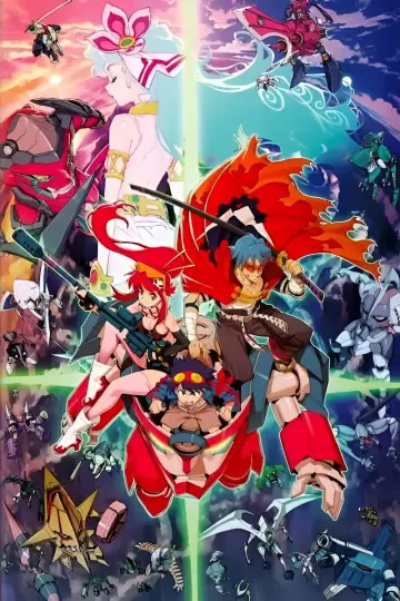 Poster к сериалу "Gurren Lagann" #1346404