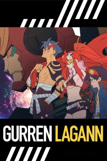 Poster к сериалу "Gurren Lagann" #1346415