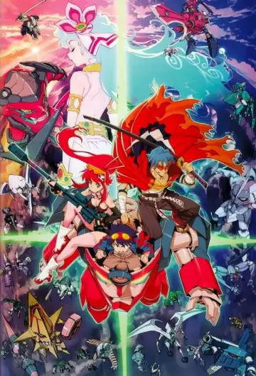 Poster к сериалу "Gurren Lagann" #1346427