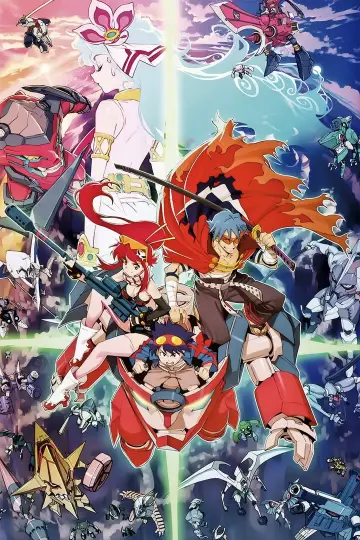 Poster к сериалу "Gurren Lagann" #1346437