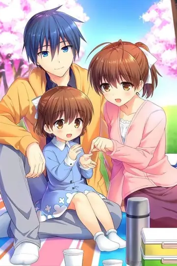 Poster к сериалу "Clannad" #1345048