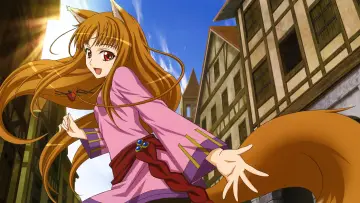 Backdrop for the TV series "Spice and Wolf" #1506273