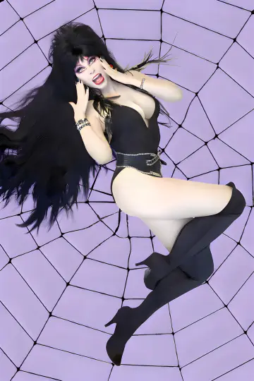 Poster for the TV series "Elvira