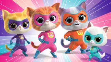 Backdrop for the TV series "SuperKitties" #1308777