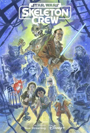Poster к сериалу "Star Wars: Skeleton Crew" #1398361