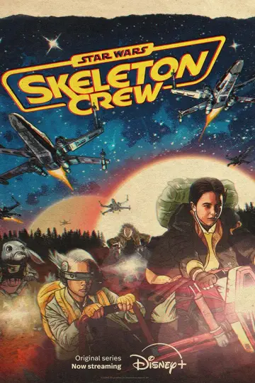 Poster for the TV series "Star Wars: Skeleton Crew" #1817665
