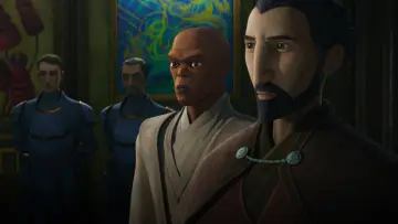 Backdrop for the TV series "Star Wars: Tales of the Jedi" #1447897