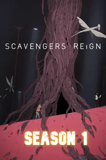 Poster for the TV series "Scavengers Reign" #1732474