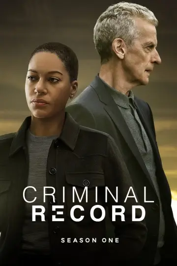 Poster for the TV series "Criminal Record" #1723301