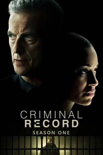 Poster for the TV series "Criminal Record" #1723323