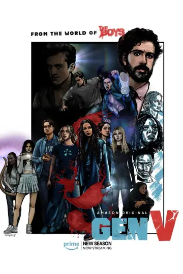 Poster к сериалу "Gen V" #1311691