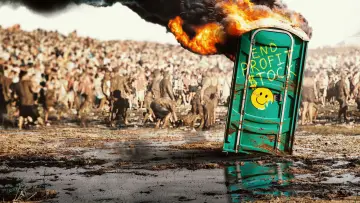Backdrop for the TV series "Trainwreck: Woodstock 