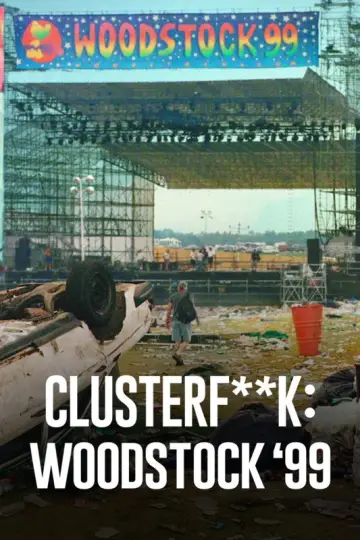 Poster for the TV series "Trainwreck: Woodstock 