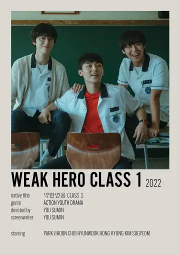 Poster к сериалу "Weak Hero" #1283862