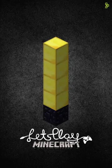 Let's Play Minecraft Poster