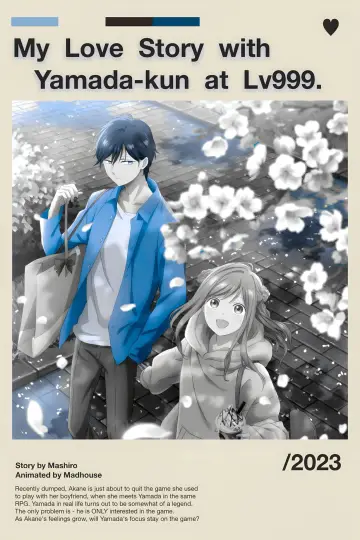 Poster for the TV series "My Love Story with Yamada-kun at Lv999" #1370444