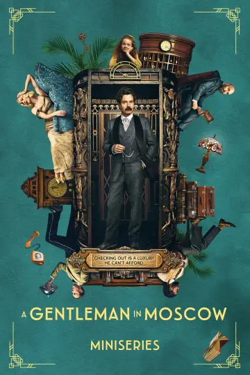 Poster for the TV series "A Gentleman in Moscow" #1758969